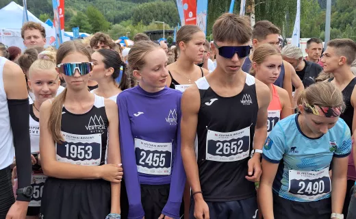 Bieg na 1 km cieszył się wielkim zainteresowaniem na Festiwalu Biegowym w Piwnicznej - 8